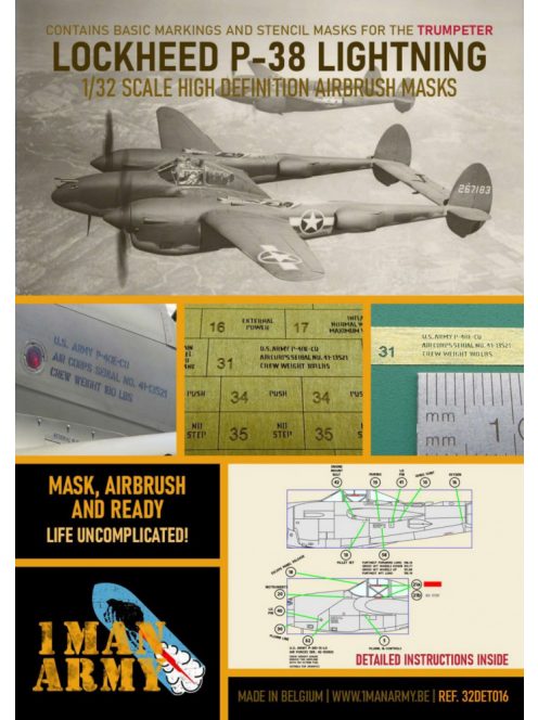 1 Man Army - P 38 L Lightning for Trumpeter