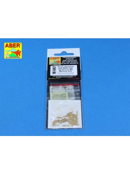 Aber Models - .50 cal. Amuunition with box set for M2 MG