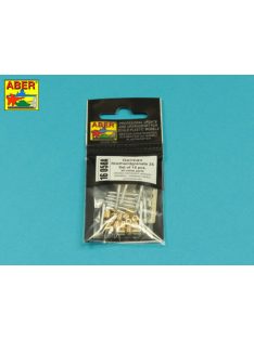   Aber Models - German Stielhandgranate 24 –set of 15 pcs. All metal parts