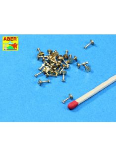 Aber Models - Imitation of Hexagonal bolts 1,55 mm x 30 pcs.