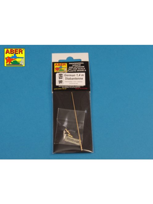 Aber Models - German 1,4 m Stabantenne