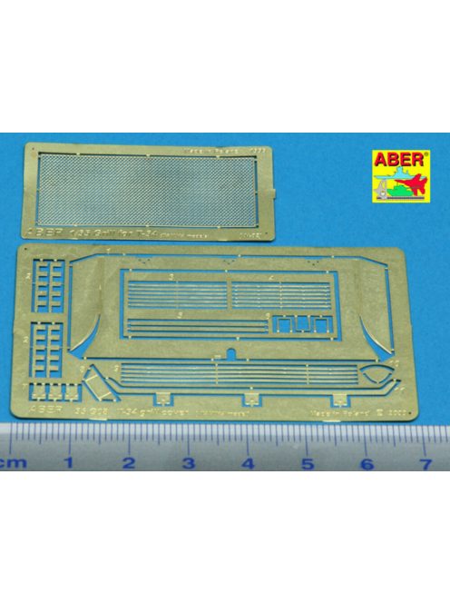 Aber Models - T-34 grill cover (Tamiya model)