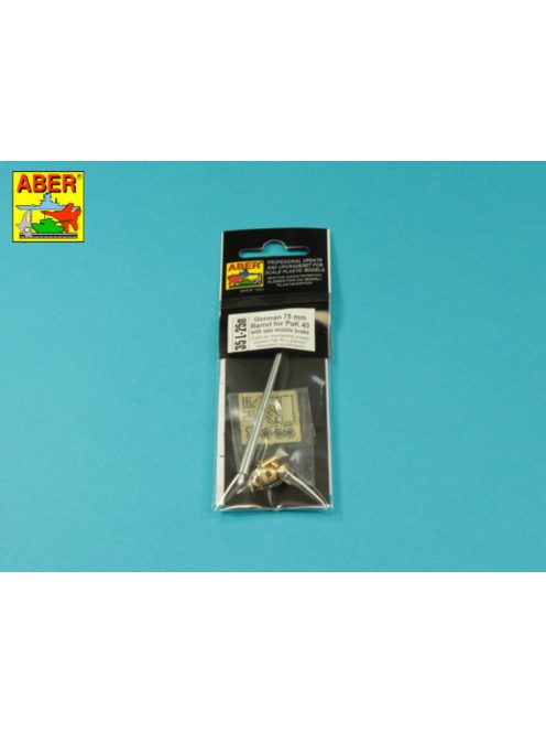 Aber Models - German 75 mm Barrel for PaK 40 - Late model