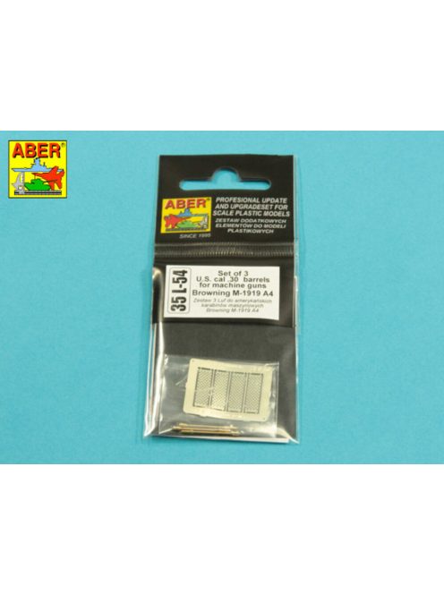 Aber Models - Set of 3 U.S. Browning M-1919 A4