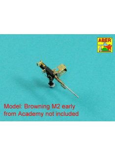   Aber Models - EARLY Barrel for M2 Browning '50 in (12,&mm)