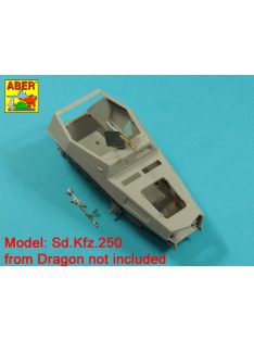   Aber Models - Barrel for German machine gun MG34 with Panzerschild