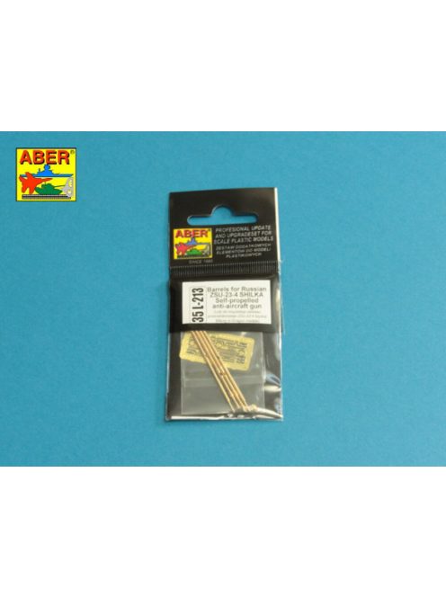 Aber Models - Barrels for Russian ZSU-23-4 Shilka Self-propelled AA gun