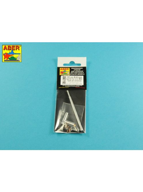 Aber Models - 105 mm M-68 tank barrel for U.S. M60 Tank