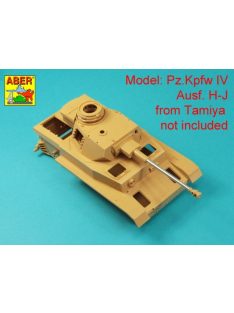   Aber Models - Barrel 75mm  40 L/48 for Pz IVG, H, J without muzzle brake (Tamiya)