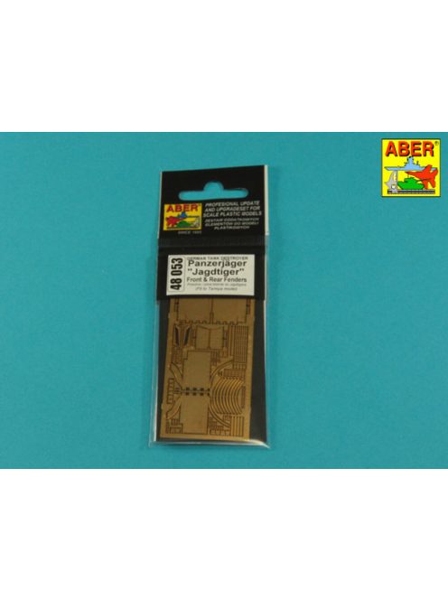 Aber Models - Jagdtiger  –Front & Rear Fenders  -(Tamiya)