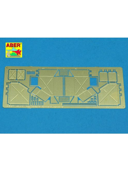 Aber Models - Rear boxes for Panther tanks & Jagdpanther