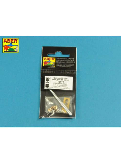 Aber Models - German 88 mm KwK 36 L/56 Tiger I Early Barrel