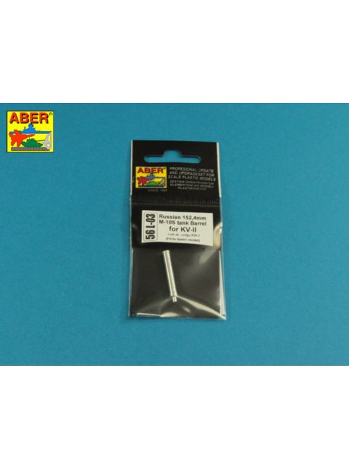 Aber Models - Russian 152,4 mm M-10S barrel for KV-II