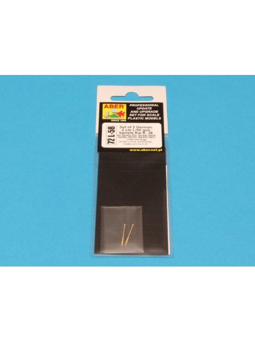 Aber Models - Set of 2 gun barrels KwK 38