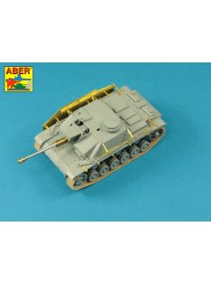   Aber Models - German StuK.40 L/48 7,5 cm Bartel with middle model muzzle brake for StuG. III Ausf.G late & StuG. IV - early