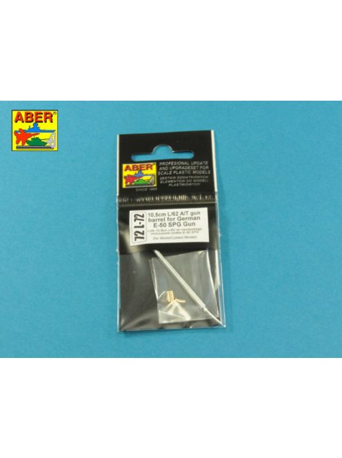 Aber Models - 10,5/cm  L/62 A/T gun barrel for German E-50 SPG Gun