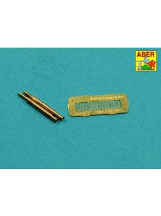   Aber Models - Set of 2 barrels for German Oerlikon 20mm aircraft machine guns MG FF with sights