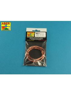   Aber Models - Wires set (diameter 0,5 0,7 0,9 1,1 mm , length 1m each)