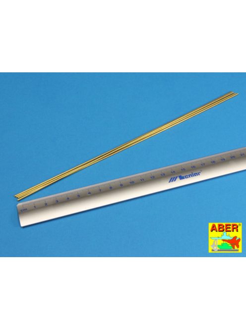 Aber Models - Brass Tubes 1,5 x 0,2mm lenght 250mm x 4 pcs.