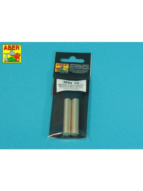 Aber Models - WEIGHT FOR PLASTIC  MODELS 50 x 10 mm x 2 pcs.