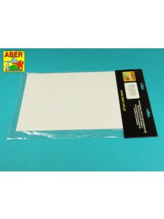   Aber Models - Polystyrene plates 195 x 315 x 0,25 mm x 5 pcs.