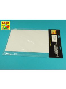   Aber Models - Polystyrene plates 195 x 315 x 2,00 mm x 1 pcs.