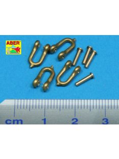   Aber Models - Early model shackle for Pz.Kpfw.VI Tiger Ausf B x 4 pcs