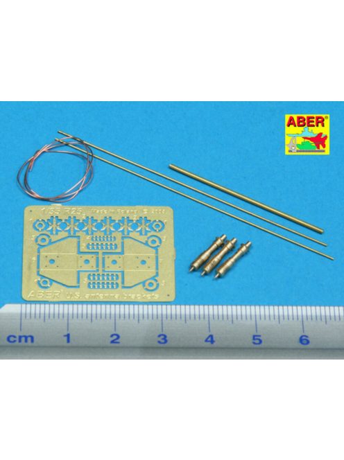 Aber Models - US antenna & brackets