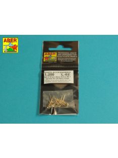   Aber Models - Set of 20 pcs 40 mm Bofors Mk.1 barrels for US Navy ships