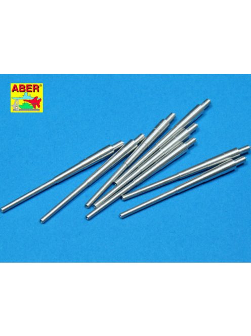 Aber Models - 8 pcs 380 mm barrels for Bismarck