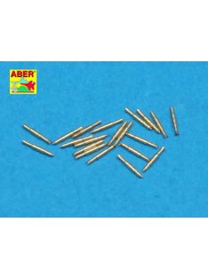 Aber Models - 20 pcs 12,7mm Vickers Mk.III MG barrels