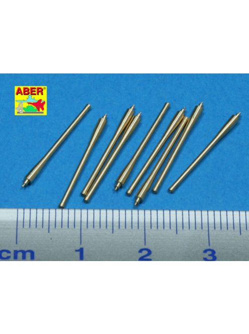 Aber Models - 9 pcs 152 mm barrels for  Richeulieu