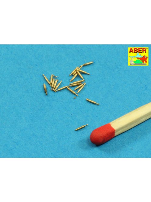 Aber Models - Set of 20 pcs  (12,7mm) Vickers Mk.III