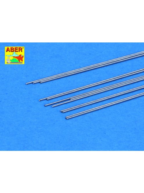 Aber Models - Steel round 0,4mm length 250mmx12pcs