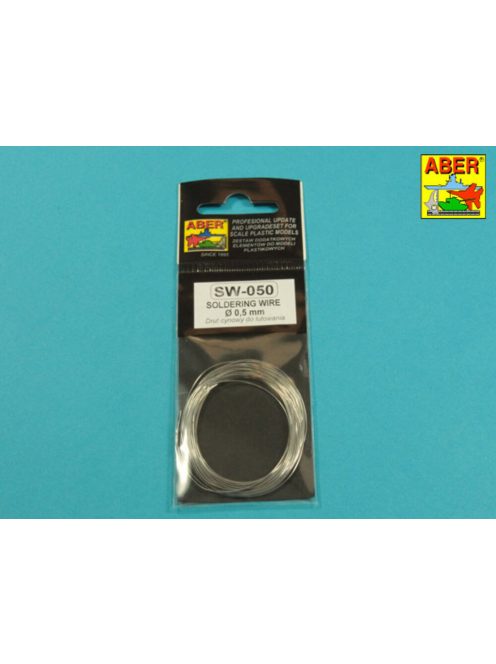 Aber Models - Soldering wire diameter 0,50mm length 5m