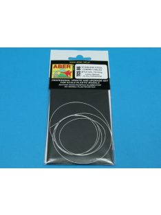   Aber Models - Stainless Steel Towing Cables O 0,6mm, 1 m long