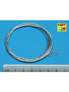   Aber Models - Stainless Steel Towing Cables O 1,0 mm, 1 m long