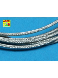   Aber Models - Stainless Steel Towing Cables O 1,2 mm, 1 m long