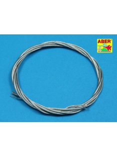 Aber Models - Stainess steel towing cables o 1,3 mm, 1m long