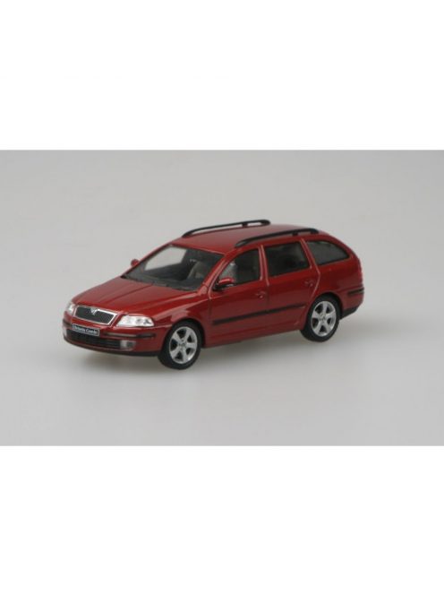 ABREX - 1:43 Skoda Octavia II Combi (2004) - Red Metallic - Abrex