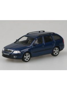   ABREX - 1:43 Skoda Octavia Combi 2004 - Deep Sea Blue Metallic - Abrex