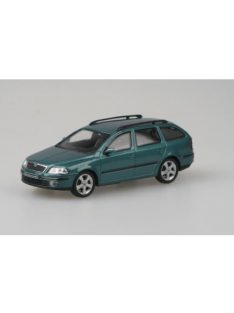   ABREX - 1:43 Skoda Octavia II Combi (2004) - Green Island Metallic - Abrex