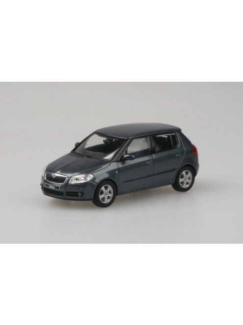 ABREX - 1:43 Skoda Fabia II (2006) - Gray Anthracite Metallic - Abrex