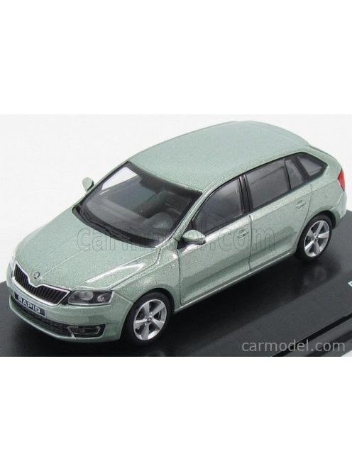 Abrex - Skoda Rapid Spaceback 2014 Artic Green Met