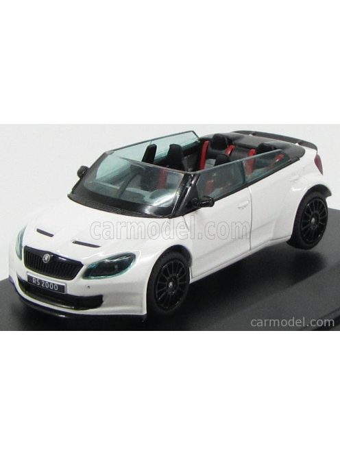 Abrex - Skoda Fabia Rs2000 Roadster Concept Car 2011 - Black Wheels White