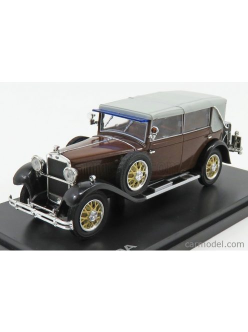 Abrex - Skoda 860 Cabriolet Closed 1932 Brown Light Grey