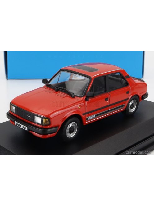 Abrex - Skoda 120L Berline 4-Door 1984 Red