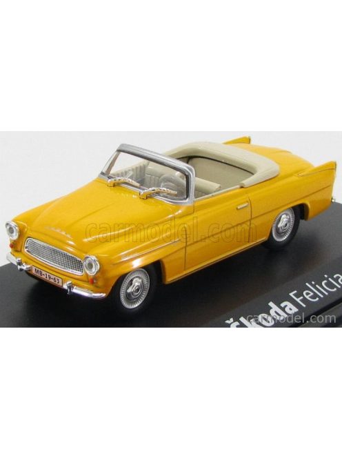 Abrex - Skoda Felicia Cabriolet 2-Door 1964 Dark Yellow