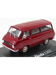 Abrex - Skoda 1203 Minibus 1968 Bordeaux