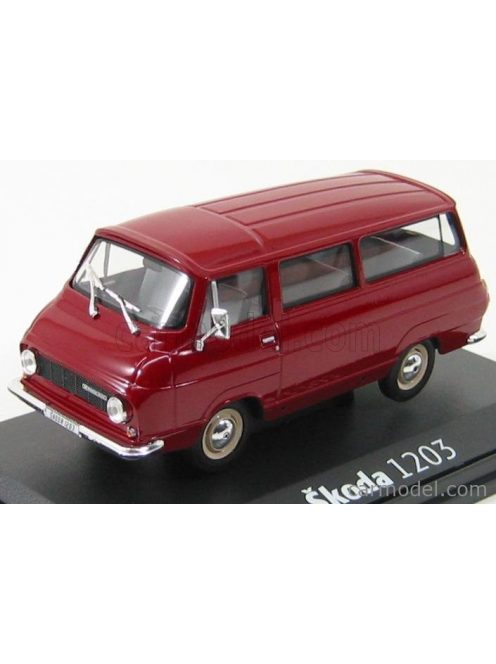 Abrex - Skoda 1203 Minibus 1968 Bordeaux